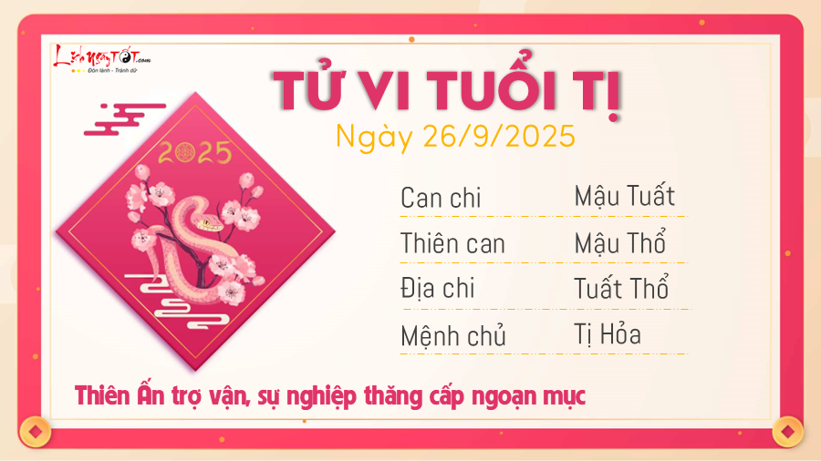 Tu vi hang ngay 26092025 - Ti