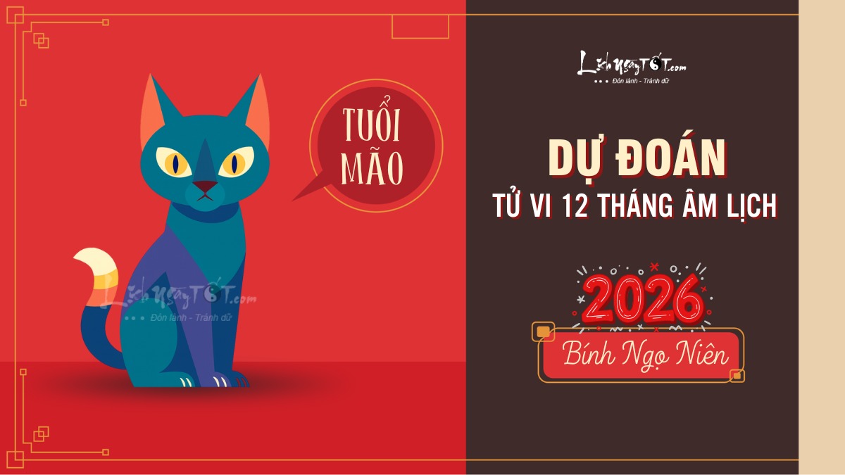 Dự đoán tử vi 12 tháng năm 2026 tuổi Mão Du doan tu vi 12 thang nam 2026 tuoi Mao