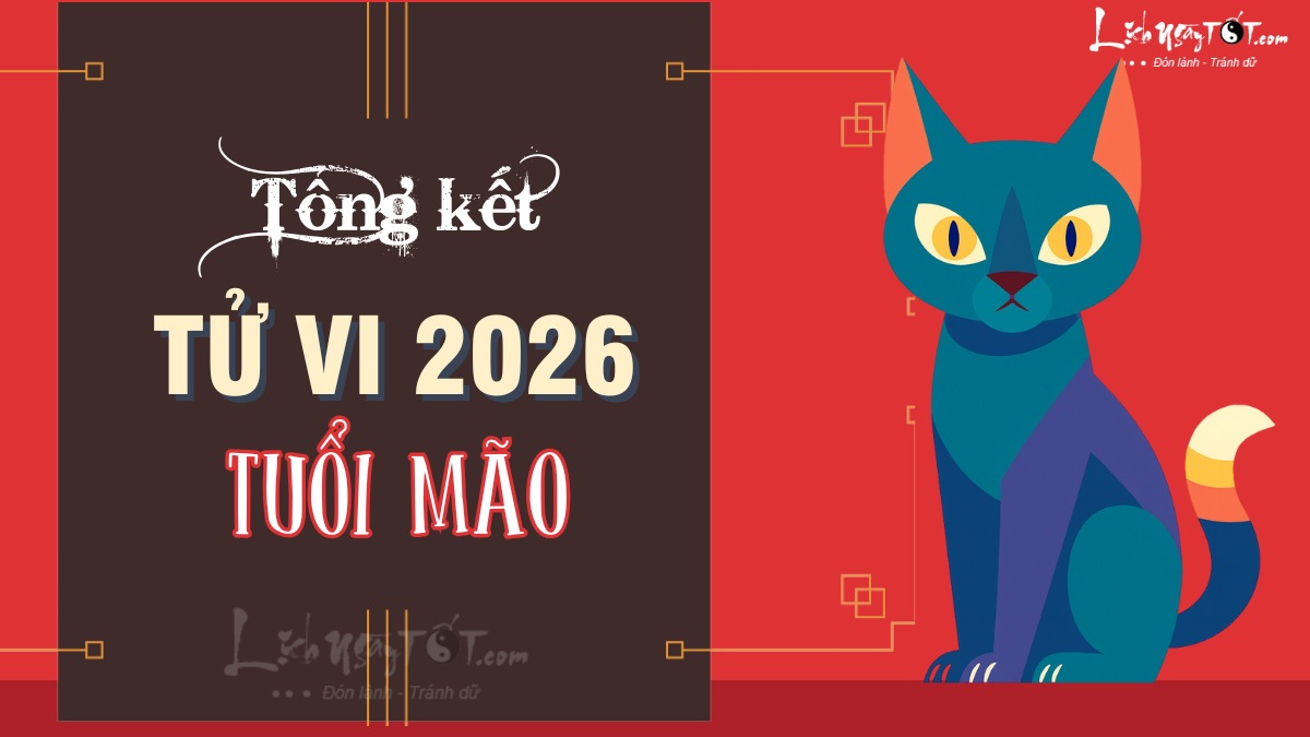 Tổng kết tử vi tuổi Mão 2026 Tong ket tu vi tuoi Mao 2026