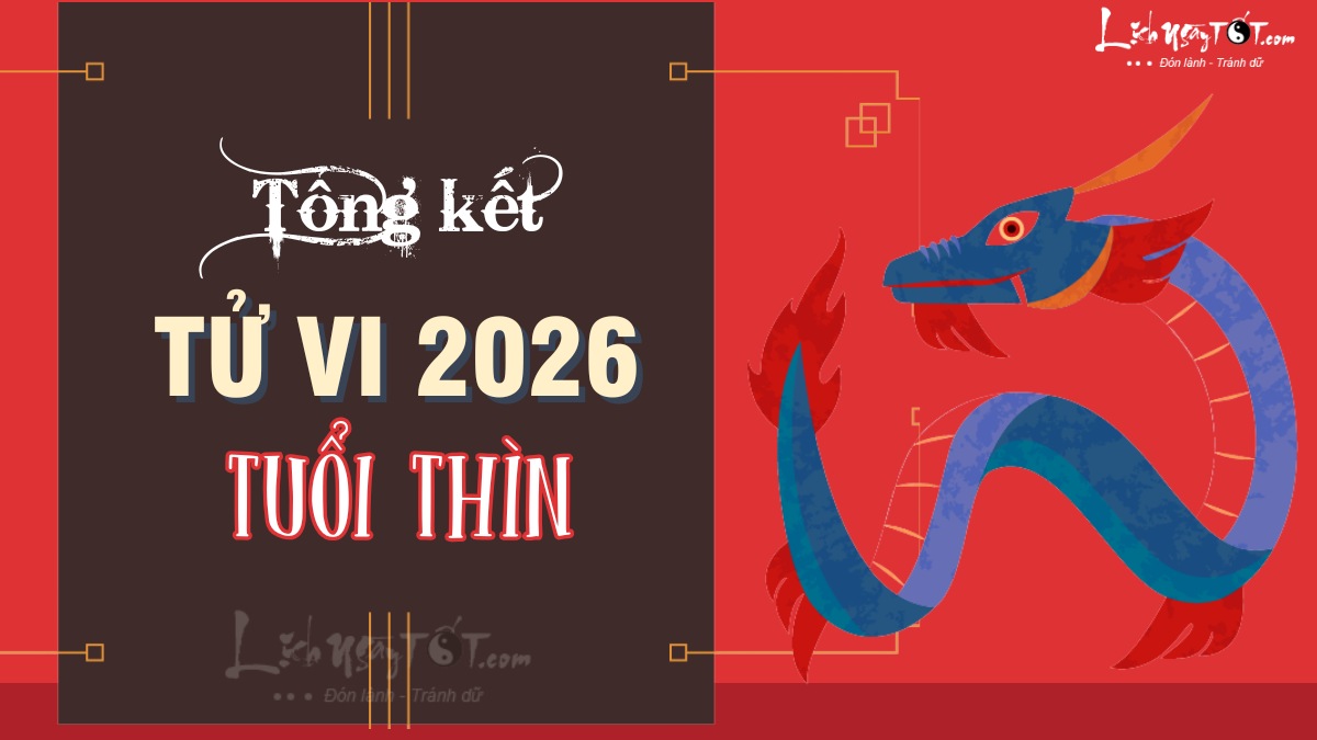 Tổng kết tử vi tuổi Thìn 2026 Tong ket tu vi tuoi Thin 2026