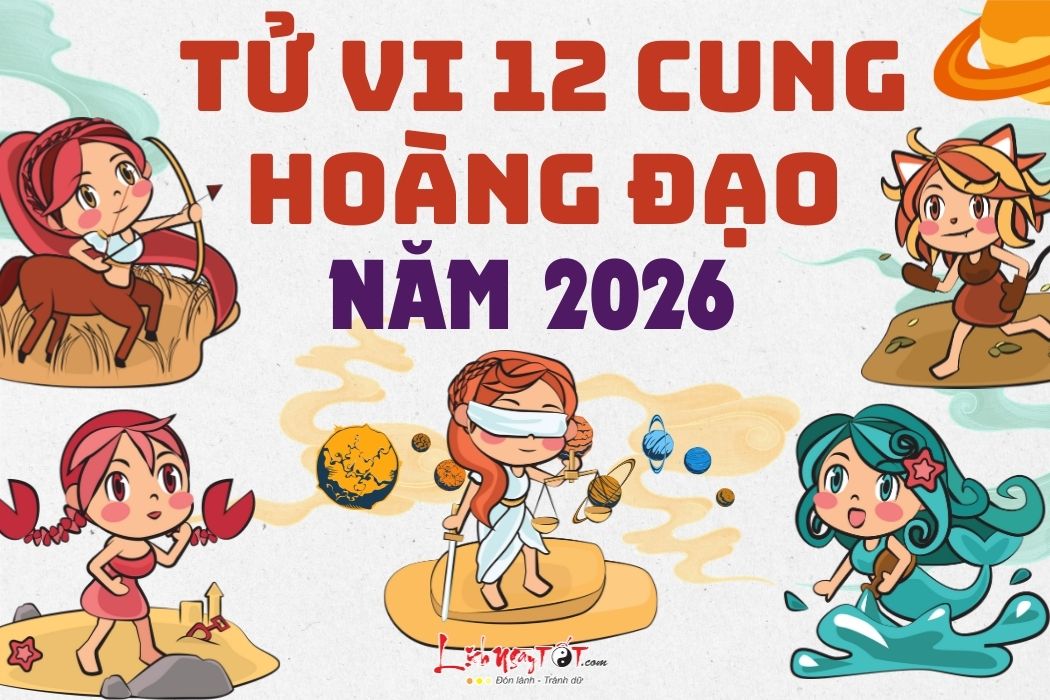 Tu vi 12 cung hoang dao nam 2026