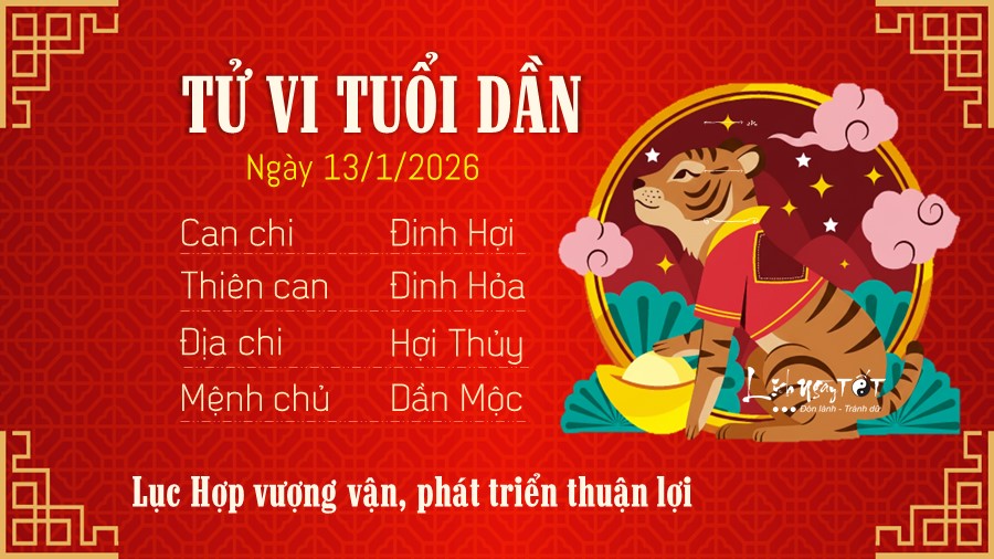 3 Tu vi hang ngay 13-1-2026 - Dan