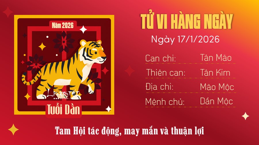 3 Tu vi hang ngay 17-1-2026 - Dan