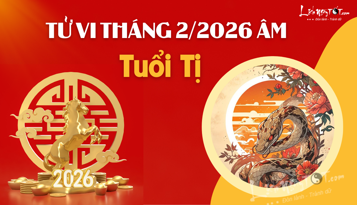 Tu vi thang 2/2026 tuoi Ti am lich