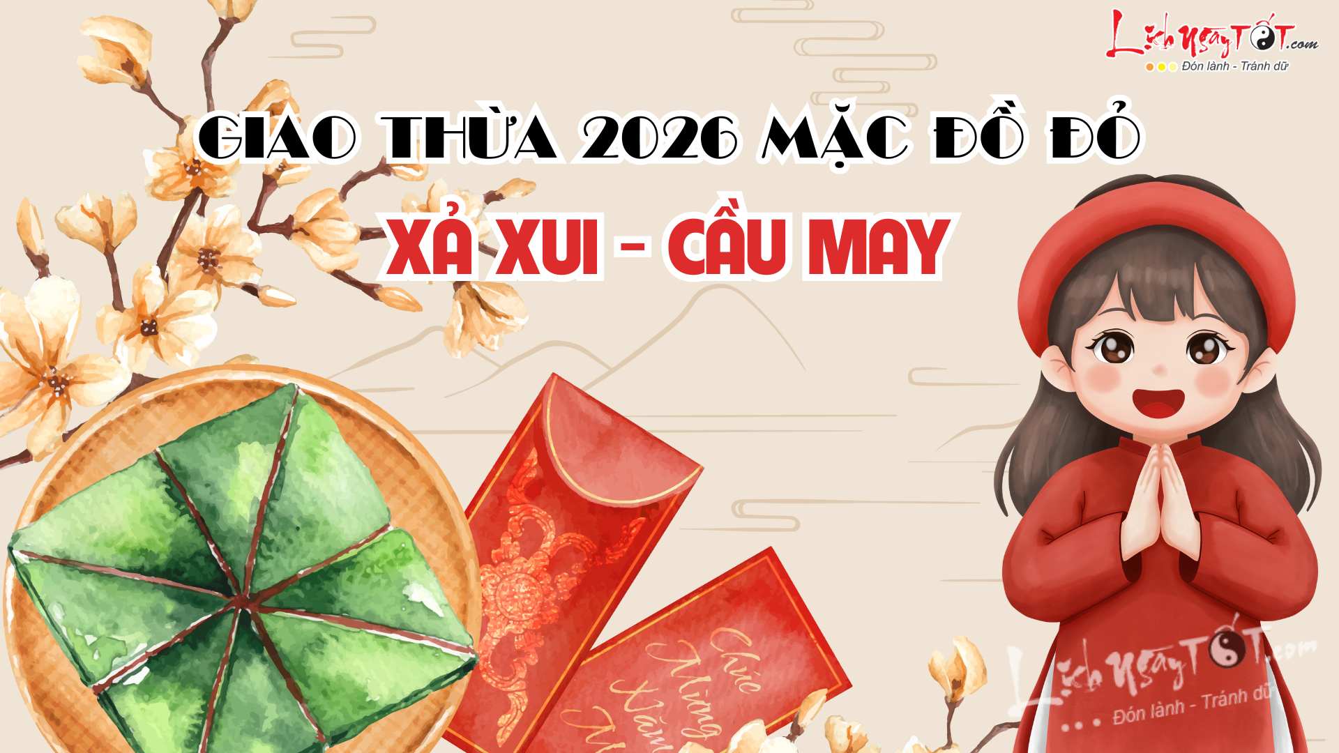 Giao thua 2026 mac do mau do