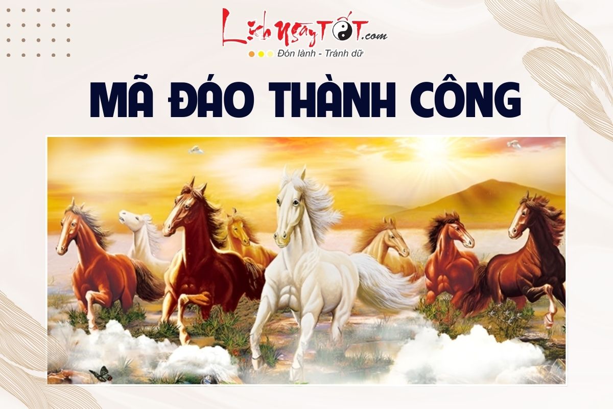 Tranh phong thủy năm 2026 Tranh phong thuy nam 2026