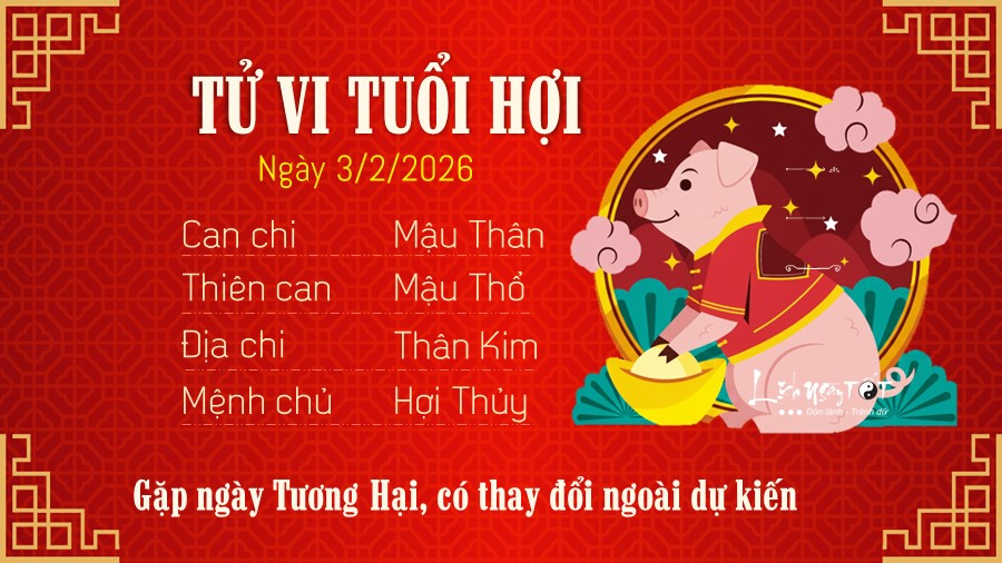 12 Tu vi hang ngay 3-2-2026 - Hoi