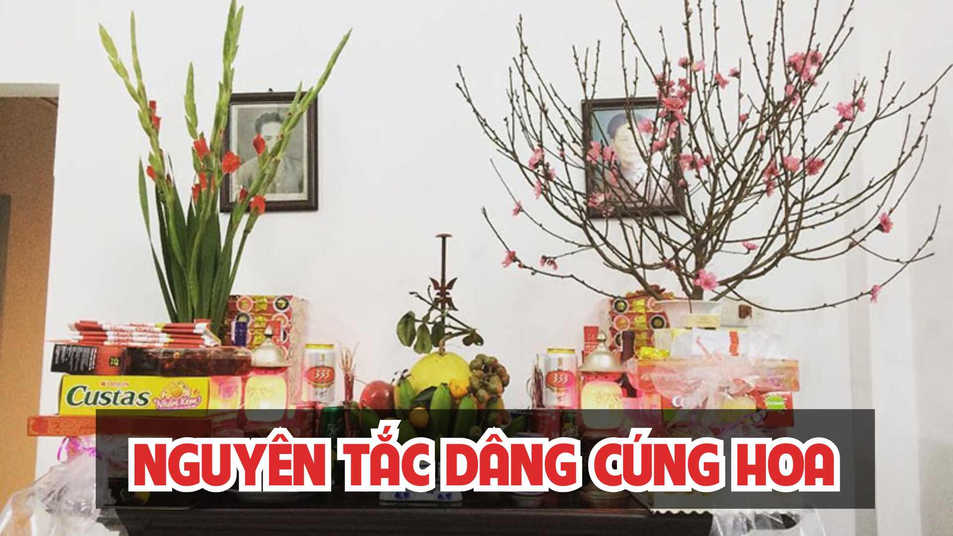 Nguyên tắc dâng cúng hoa cần ghi nhớ Nguyen tac dang cung hoa can ghi nho