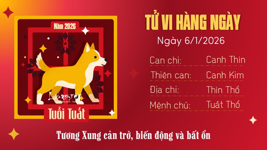 11 Tu vi hang ngay 6-1-2026 - Tuat