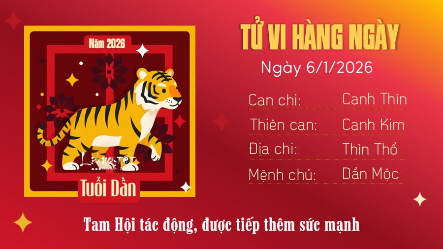3 Tu vi hang ngay 6-1-2026 - Dan