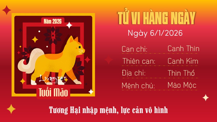 4 Tu vi hang ngay 6-1-2026 - Mao