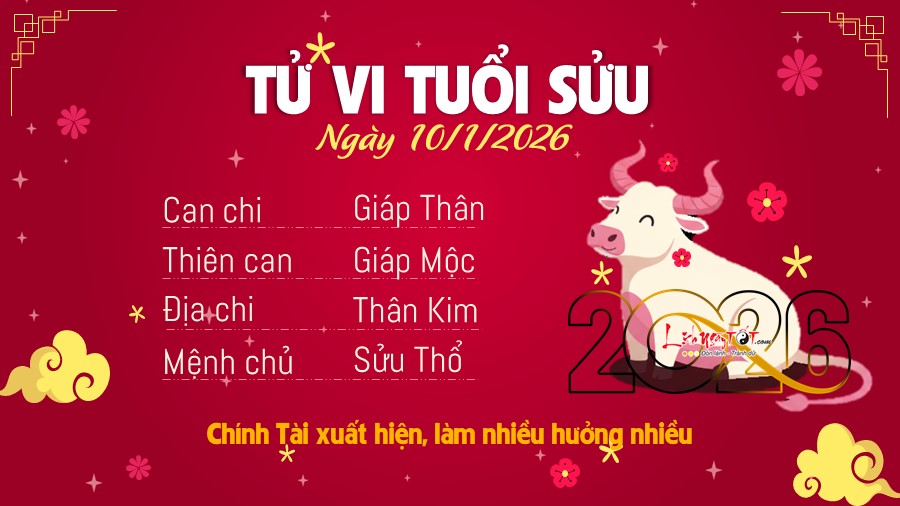 2 Tu vi hang ngay 10-1-2026 - Suu