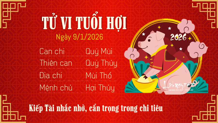 Tu vi hang ngay 912026 - Hoi