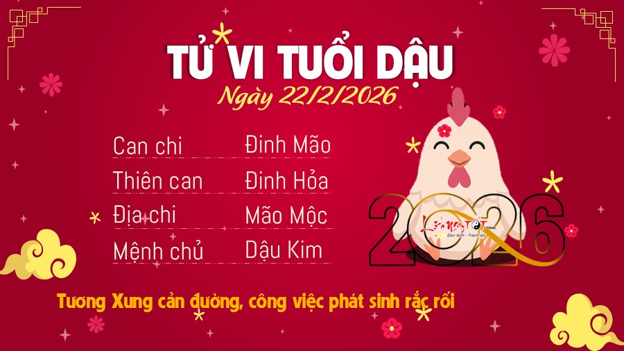 Tu vi hang ngay 22/2/2026 - Dau