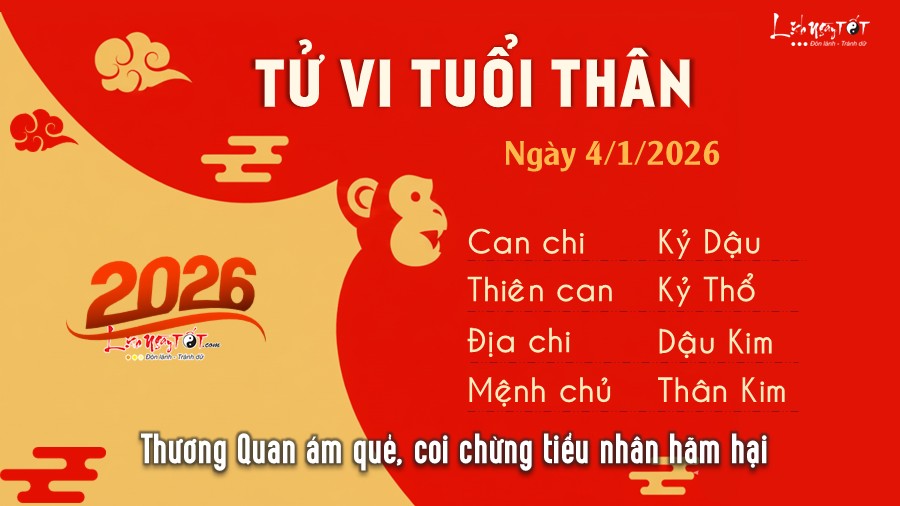 Tu vi hang ngay 4/2/2026 cua Than