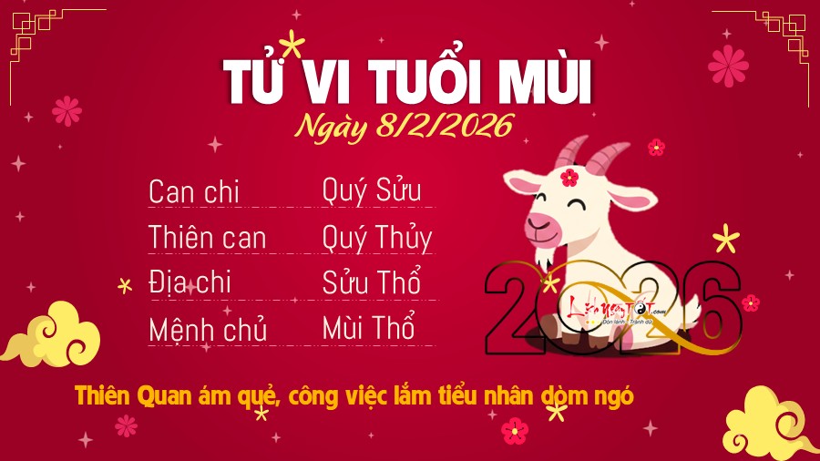 Tu vi hang ngay 8/2/2026 cua Mui