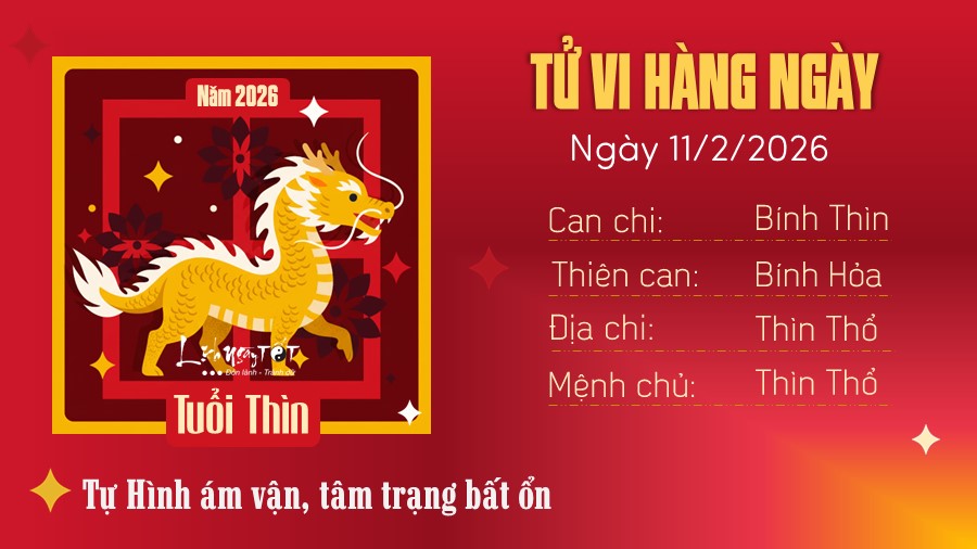 Tu vi hang ngay 11/2/2026 - Thin