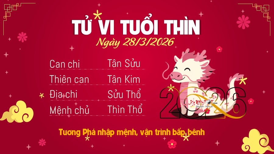 5 Tu vi hang ngay 28-3-2026 - Thin