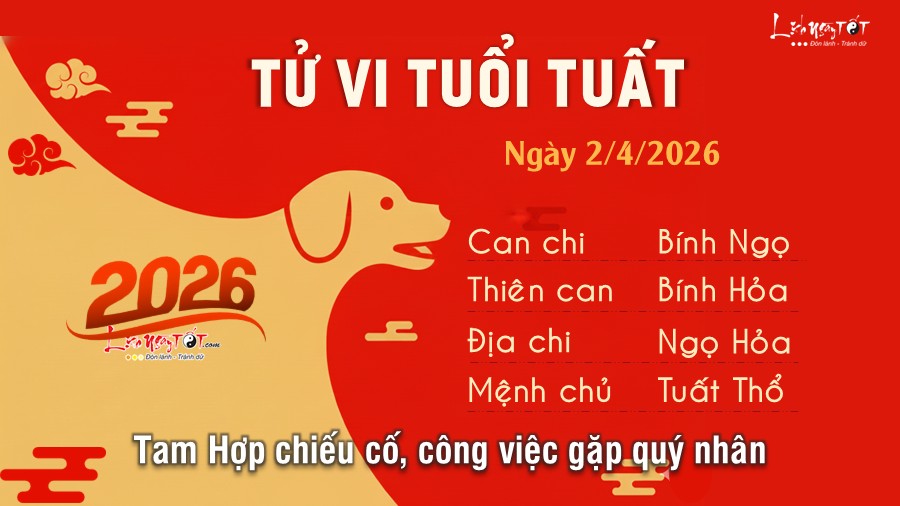 Tu vi hang ngay 2/4/2026 - Tuat