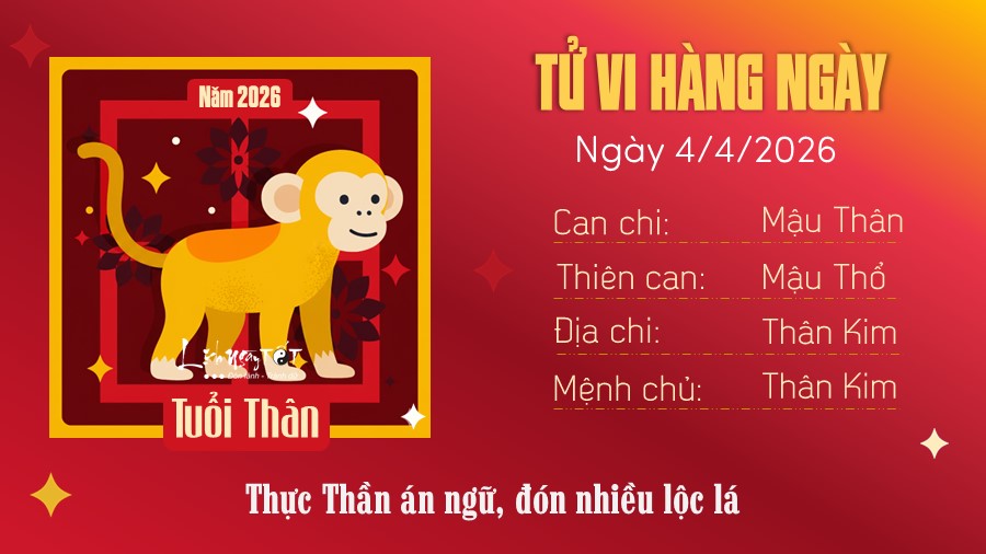 9 Tu vi hang ngay 4-4-2026 - Than