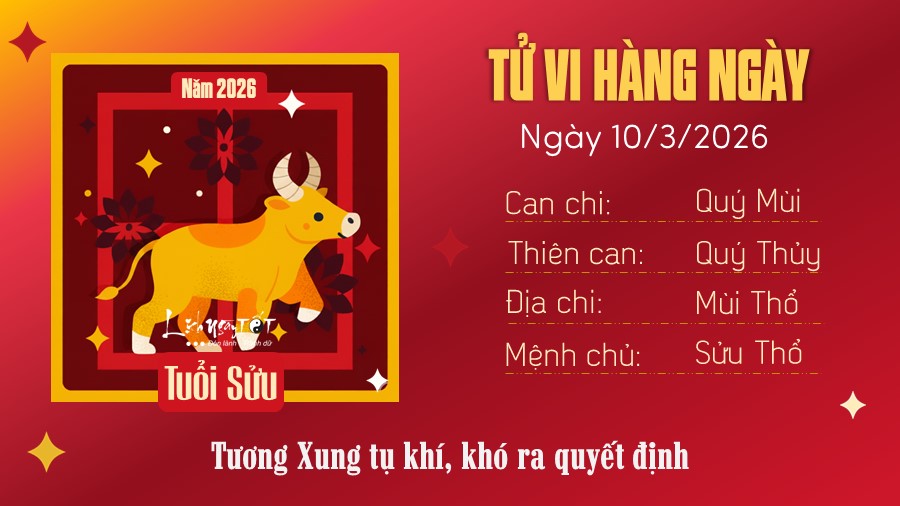 2 Tu vi hang ngay 10-3-2026 - Suu