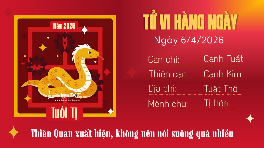 6 Tu vi hang ngay 6-4-2026 - Ti