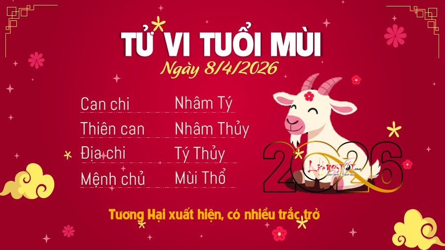 8 Tu vi hang ngay 8-4-2026 - Mui