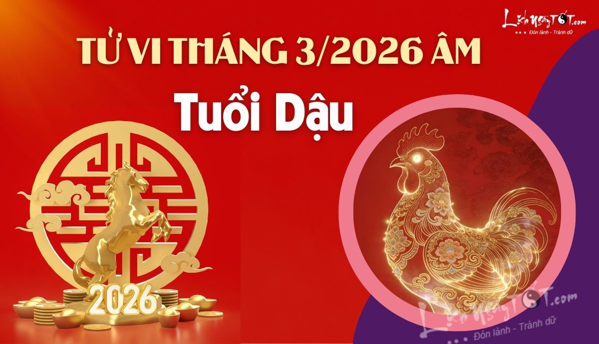 Tu vi thang 3/2026 tuoi Dau am lich
