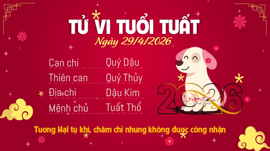 11 Tu vi hang ngay 29-4-2026 - Tuat