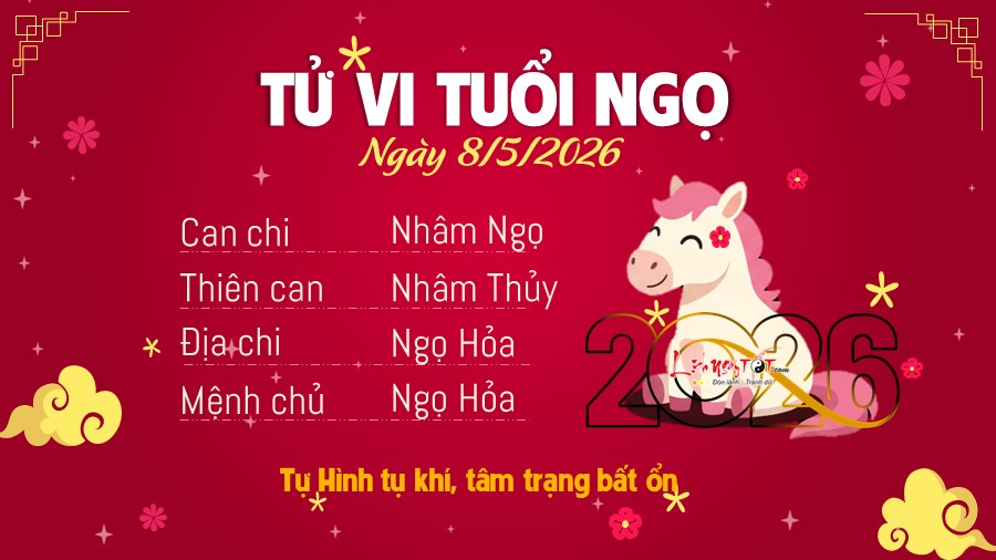 7 Tu vi hang ngay 8-5-2026 - Ngo