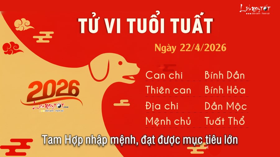 11 Tu vi hang ngay 22-4-2026 - Tuat