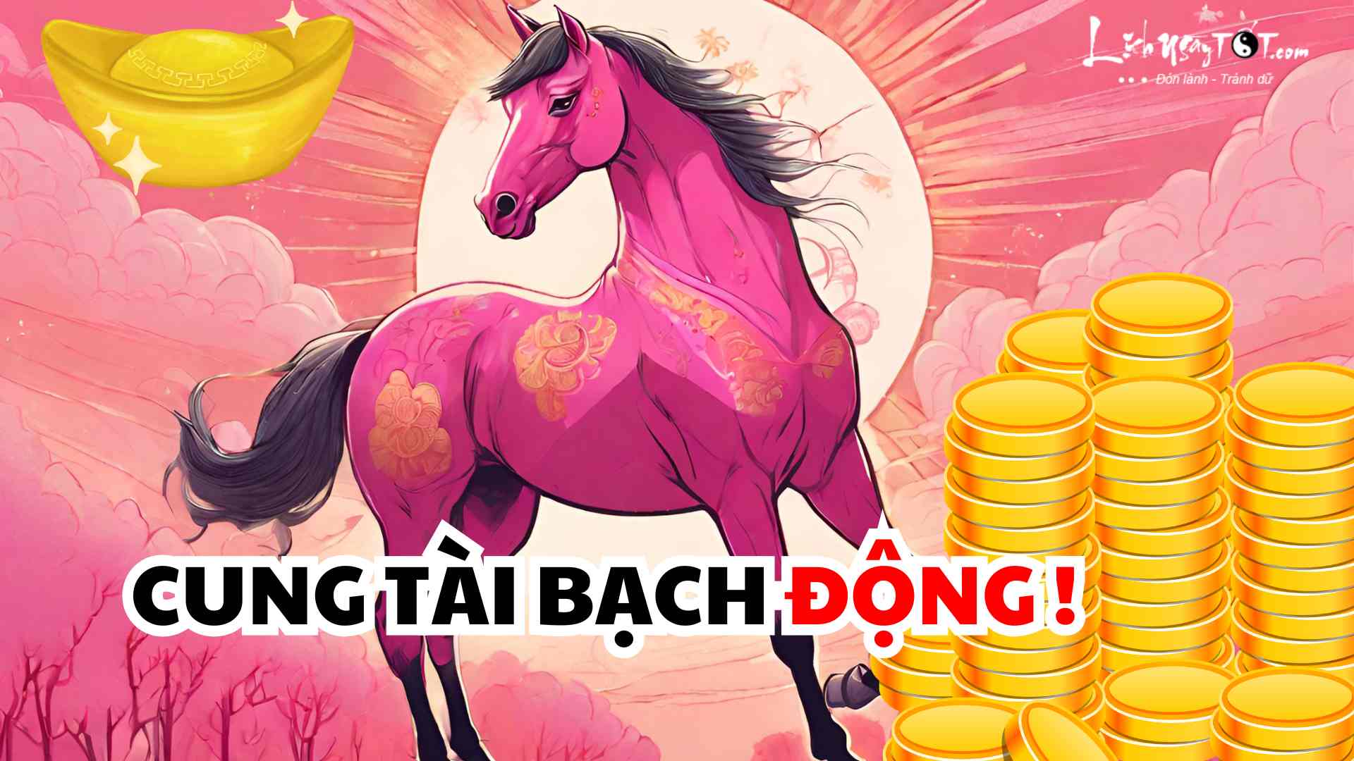 Con giáp động cung Tài Bạch giữa tháng 4 Con giap dong cung Tai Bach giua thang 4