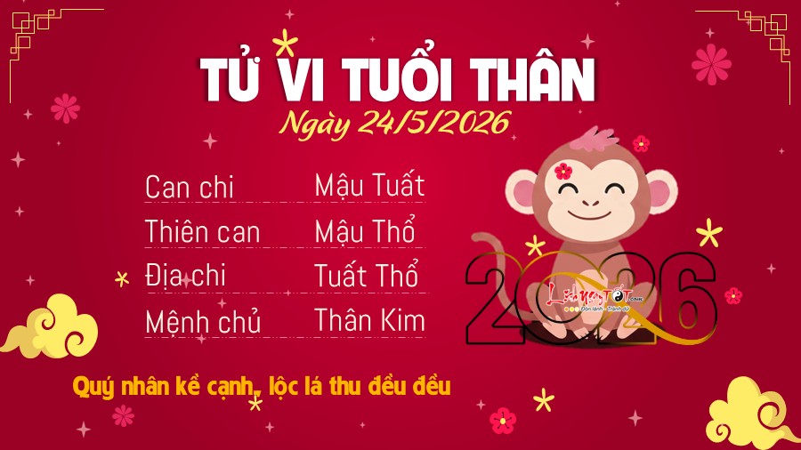 Tu vi hang ngay 24/5/2026 cua Than