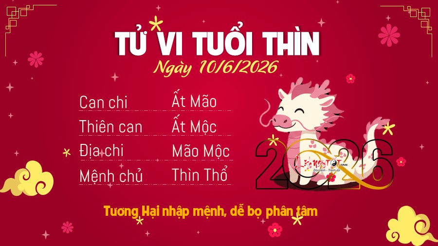 5 Tu vi hang ngay 10-6-2026 - Thin