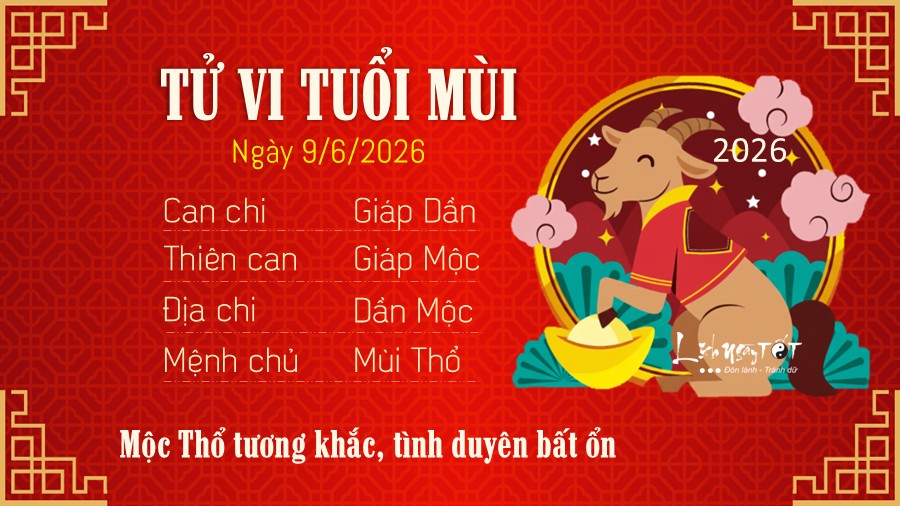 Tu vi hang ngay 9/6/2026 cua Mui