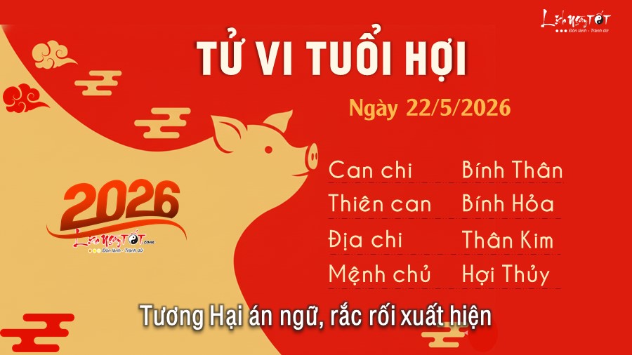 12 Tu vi hang ngay 22-5-2026 - Hoi