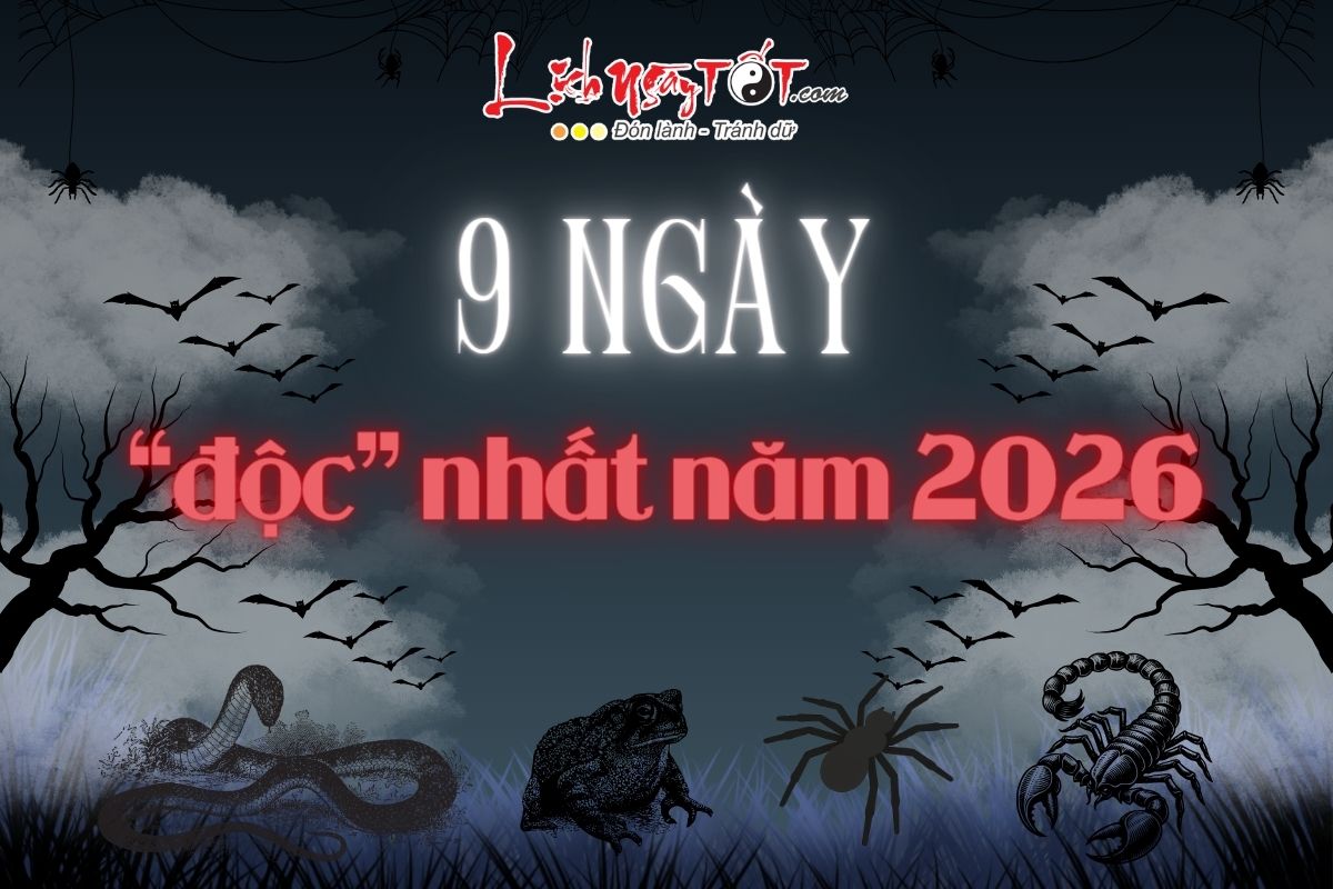 9 ngay doc nhat nam 2026