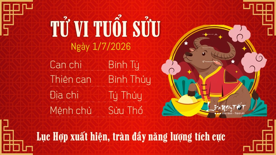 2 Tu vi hang ngay 1-7-2026 - Suu