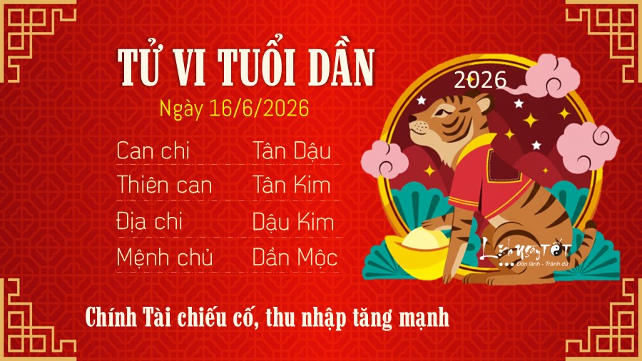 Tu vi hang ngay 16/6/2026 cua Dan