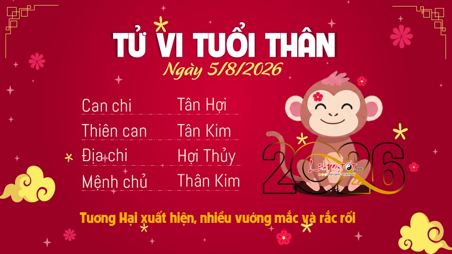 9 Tu vi hang ngay 5-8-2026 - Than