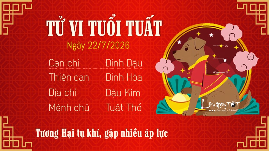 11 Tu vi hang ngay 22-7-2026 - Tuat