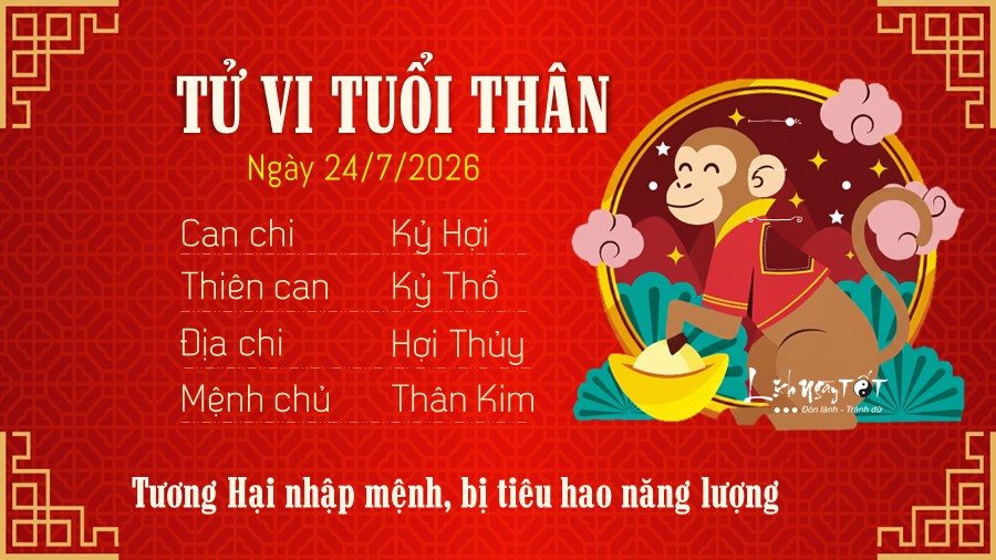 9 Tu vi hang ngay 24-7-2026 - Than