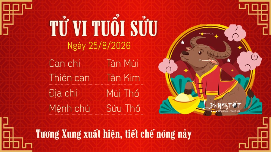 2 Tu vi hang ngay 25-8-2026 - Suu