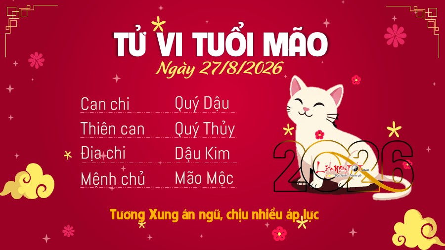 4 Tu vi hang ngay 27-8-2026 - Mao