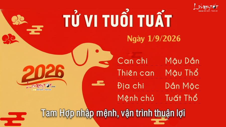 11 Tu vi hang ngay 1-9-2026 - Tuat