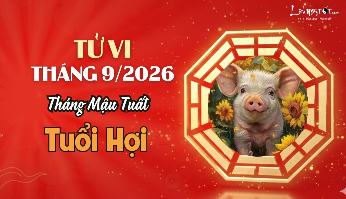 Tu vi thang 9/2026 tuoi Hoi am lich