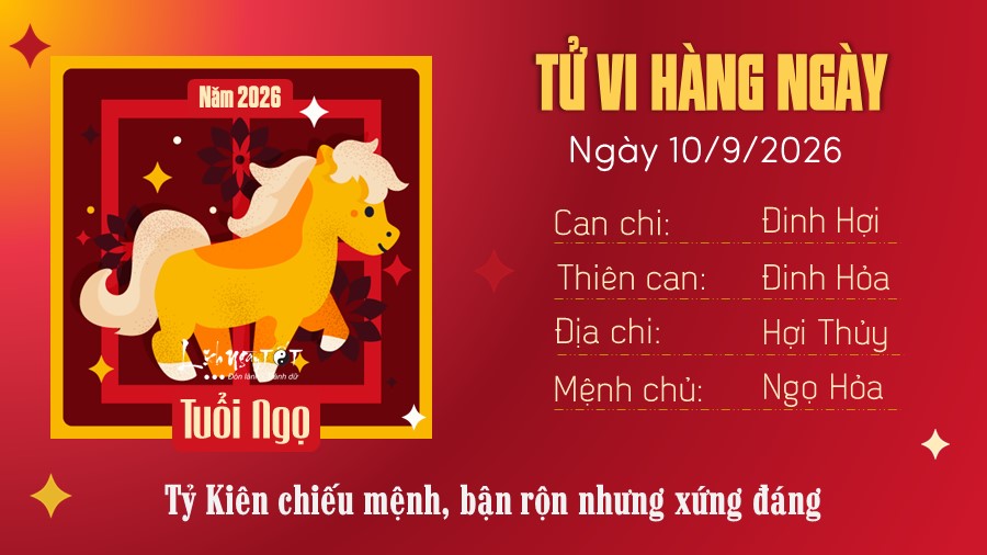 7 Tu vi hang ngay 10-9-2026 - ngo