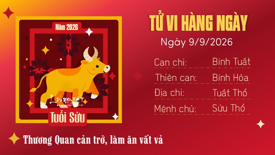 Tu vi hang ngay 9/9/2026 cua Suu