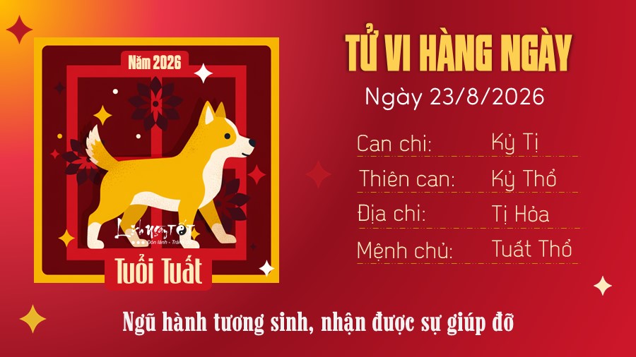 11 Tu vi hang ngay 23-8-2026 - Tuat