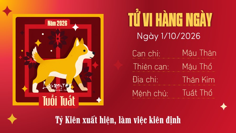 11 Tu vi hang ngay 1-10-2026 - Tuat